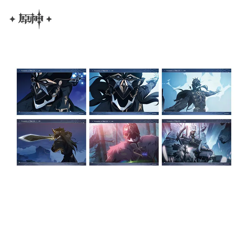 Genshin Impact - Memories Of This Life Series Badge & Collectible Card Set miHoYo - Image 3