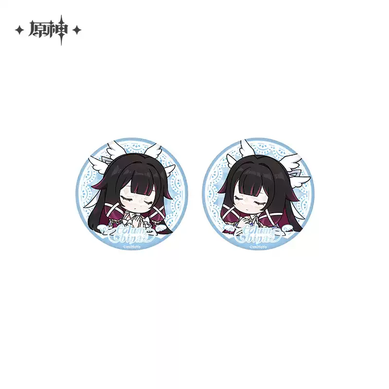 [Pre-order] Genshin Impact - New Moon Blessings Series Badge Blind Box miHoYo - Image 3
