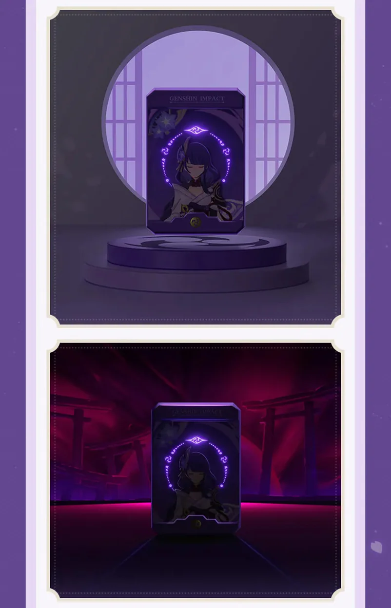 [Pre-order] Genshin Impact - Raiden Shogun Reign of Serenity Portable Battery Charger Gift Box miHoYo - Image 7
