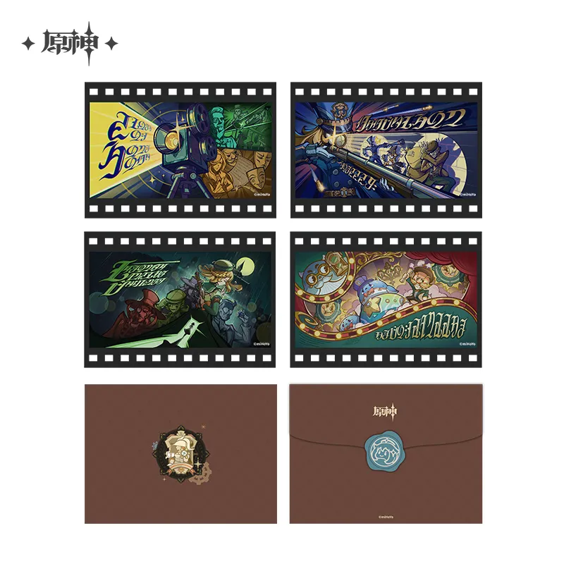 Genshin Impact - Roses and Muskets Film Transparent Card Set miHoYo