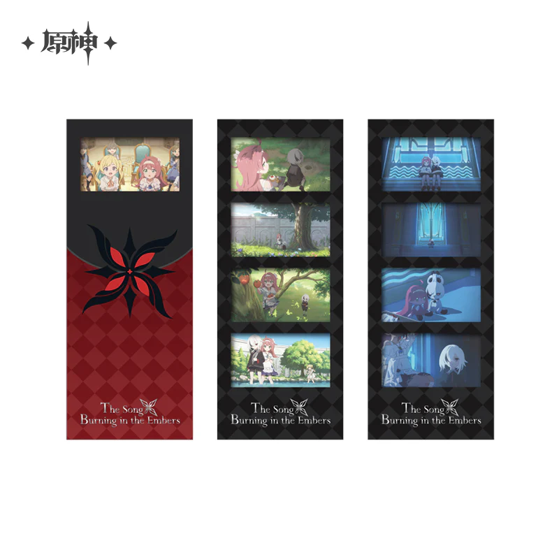 Genshin Impact - Song of Ashes Series Character Badge / Film Bookmark miHoYo - Image 9