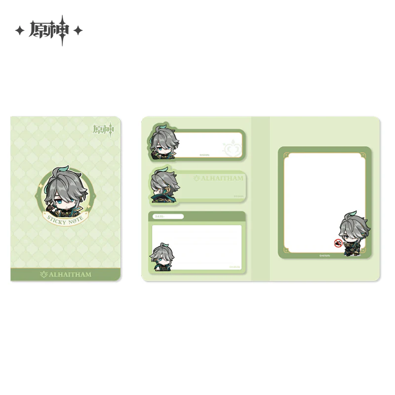 Genshin Impact - Sumeru Chibi Expression Character Memo Pad miHoYo - Image 2