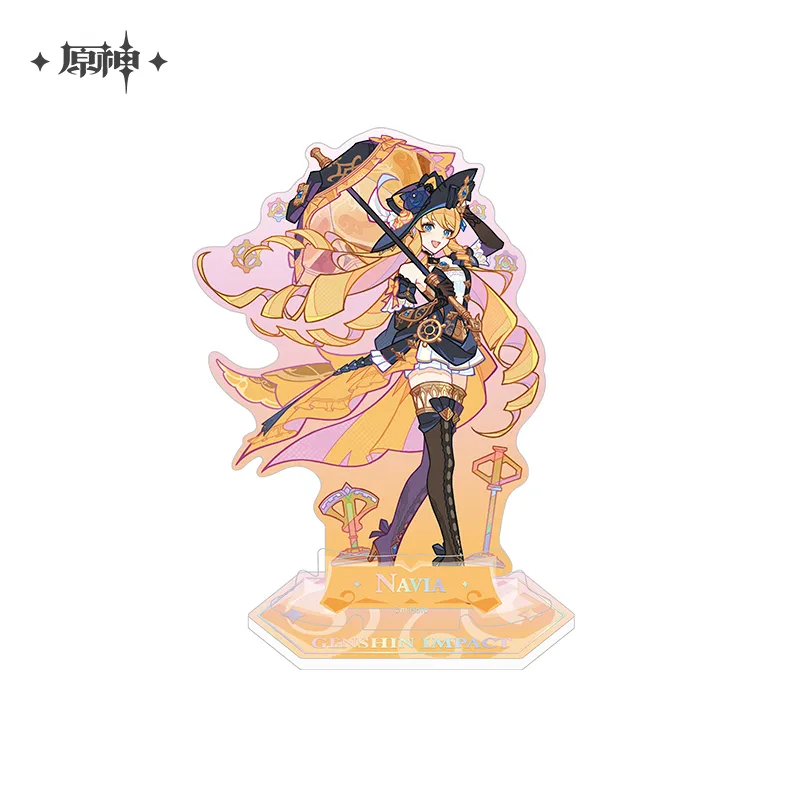 Genshin Impact - Summertide Scales and Tales Badge & Acrylic Stand miHoYo - Image 8