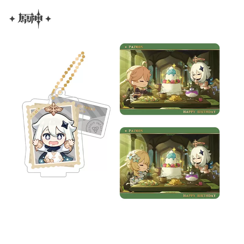 Genshin Impact - Capturing the Good Times Series Acrylic Stand & Collection Card Set miHoYo - Image 23