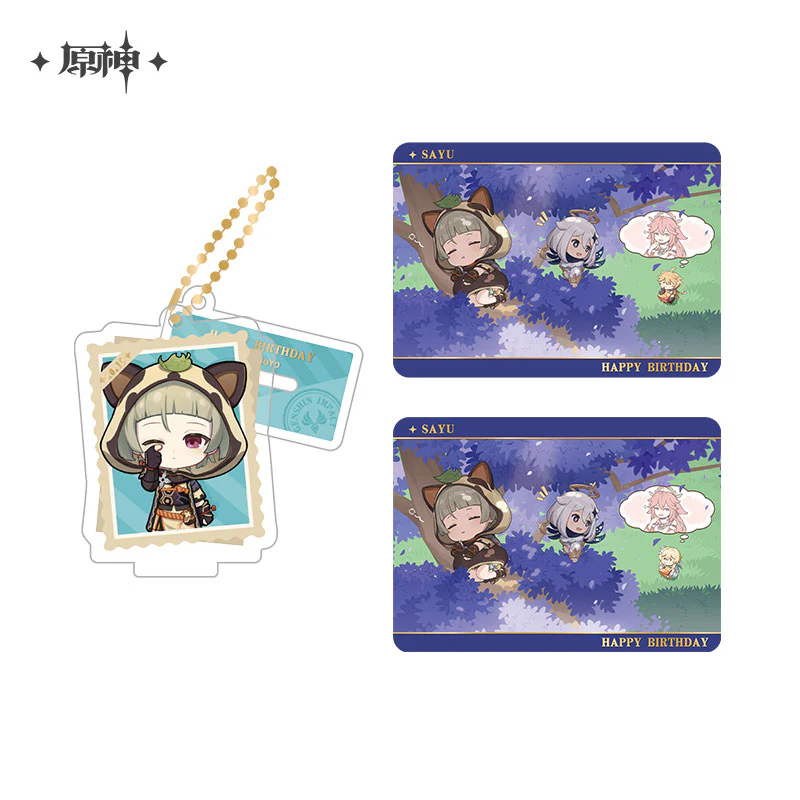 Genshin Impact - Capturing the Good Times Series Acrylic Stand & Collection Card Set miHoYo - Image 50