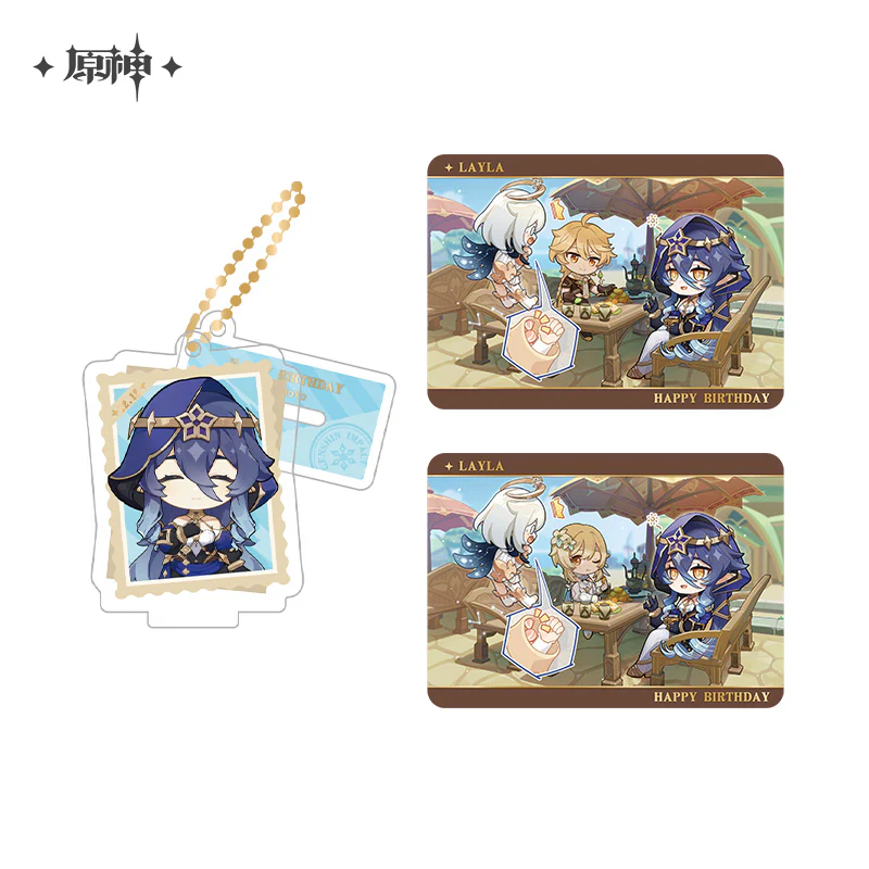 Genshin Impact - Capturing the Good Times Series Acrylic Stand & Collection Card Set miHoYo - Image 62