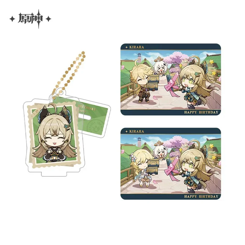 Genshin Impact - Capturing the Good Times Series Acrylic Stand & Collection Card Set miHoYo - Image 73