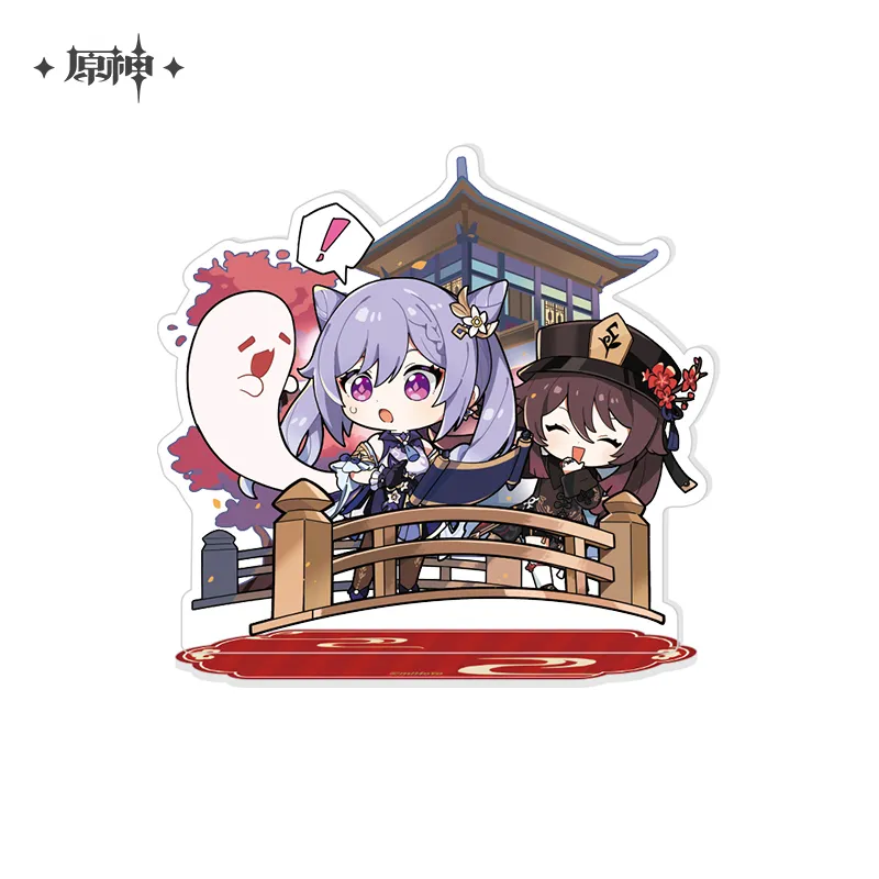 Genshin Impact - The Exquisite Night Chimes Serier Chibi Mini Badge & Acrylic Stand miHoYo - Image 9