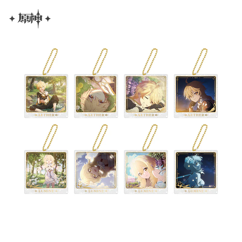 Genshin Impact - The Road Not Traveled Series Acrylic Pendant & Photo Card miHoYo