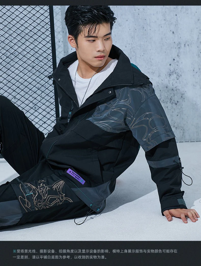 Genshin Impact - Theme of Xiao designed Outerwear Coats miHoYo - Image 8