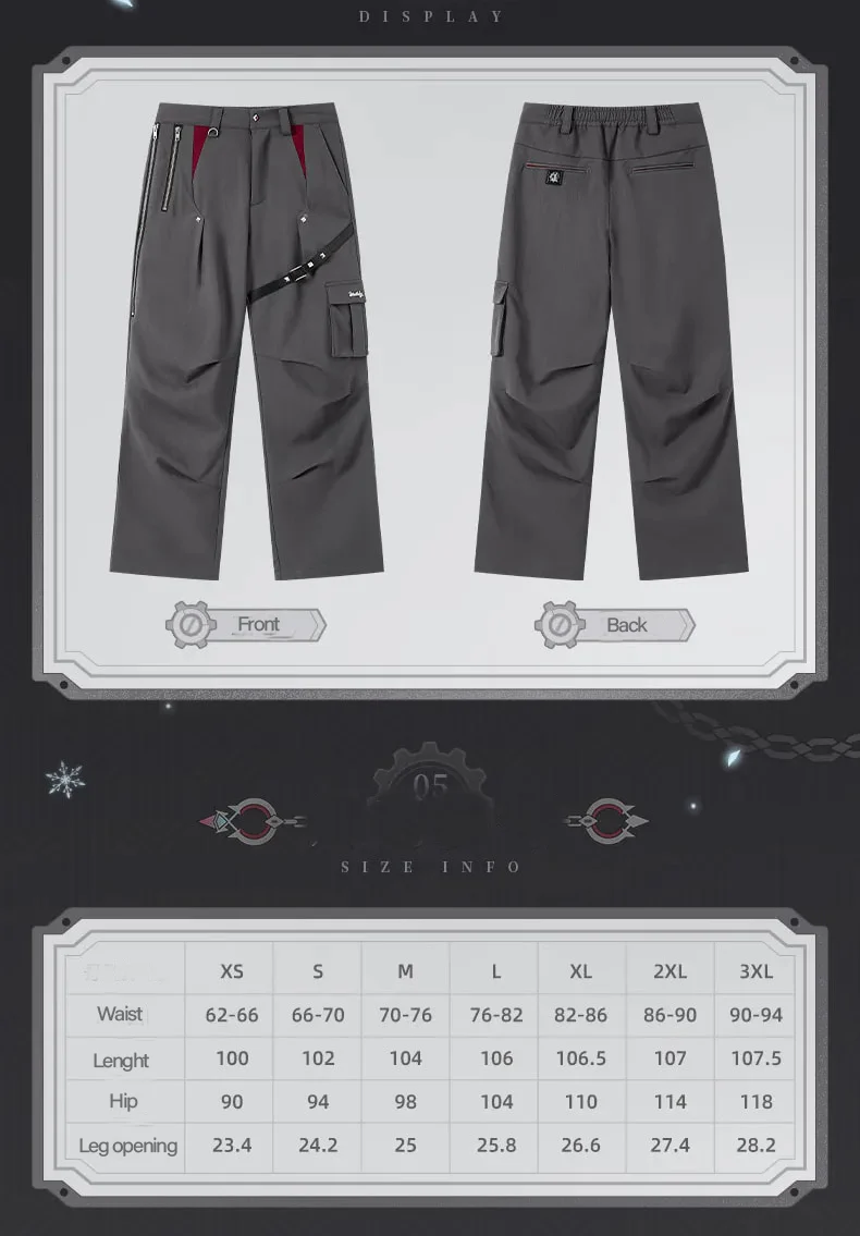 Genshin Impact - Wriothesley Impression Casual Pants miHoYo - Image 9