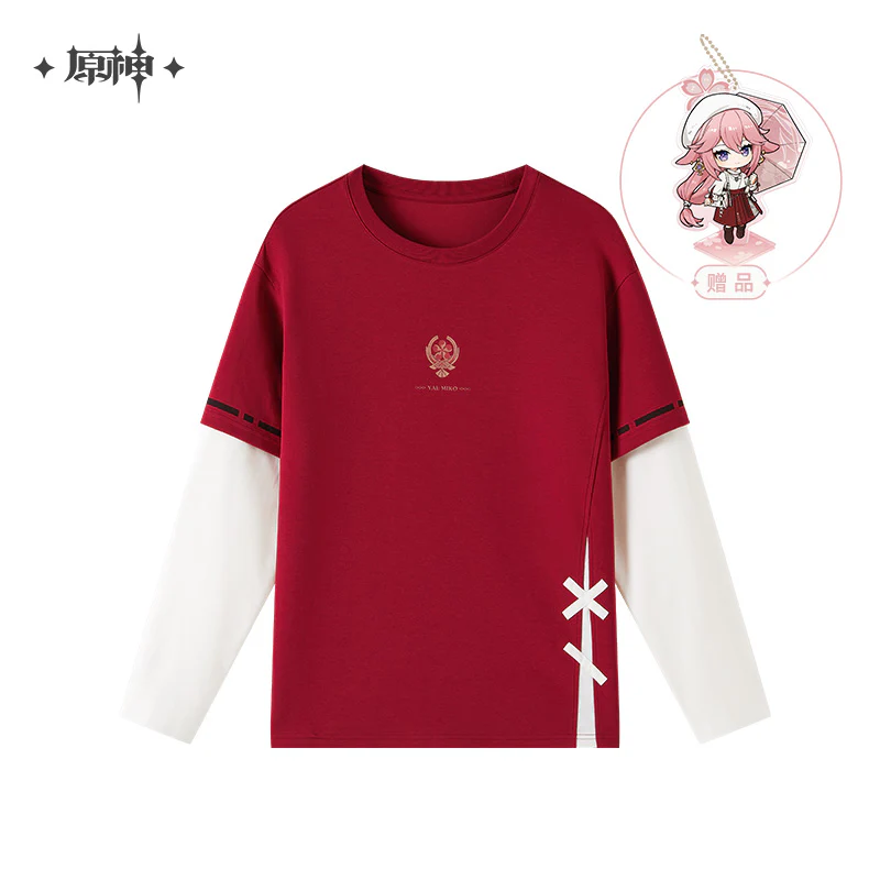 Genshin Impact - Yae Miko Impression Series Layered T-shirt miHoYo - Image 6