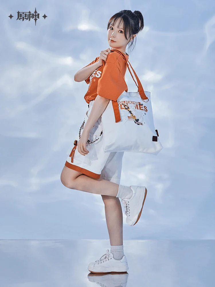 Genshin Impact - Yoimiya Character White Canvas Bag miHoYo - Image 4