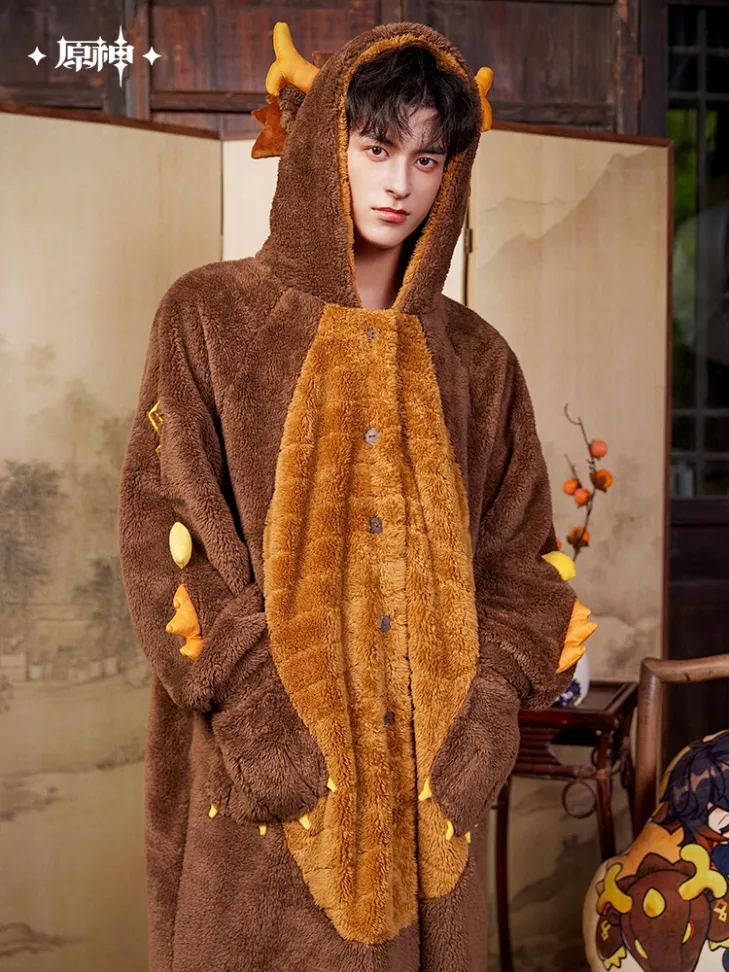 Genshin Impact - Zhongli Impression Rex Lapis Home Robe miHoYo - Image 2