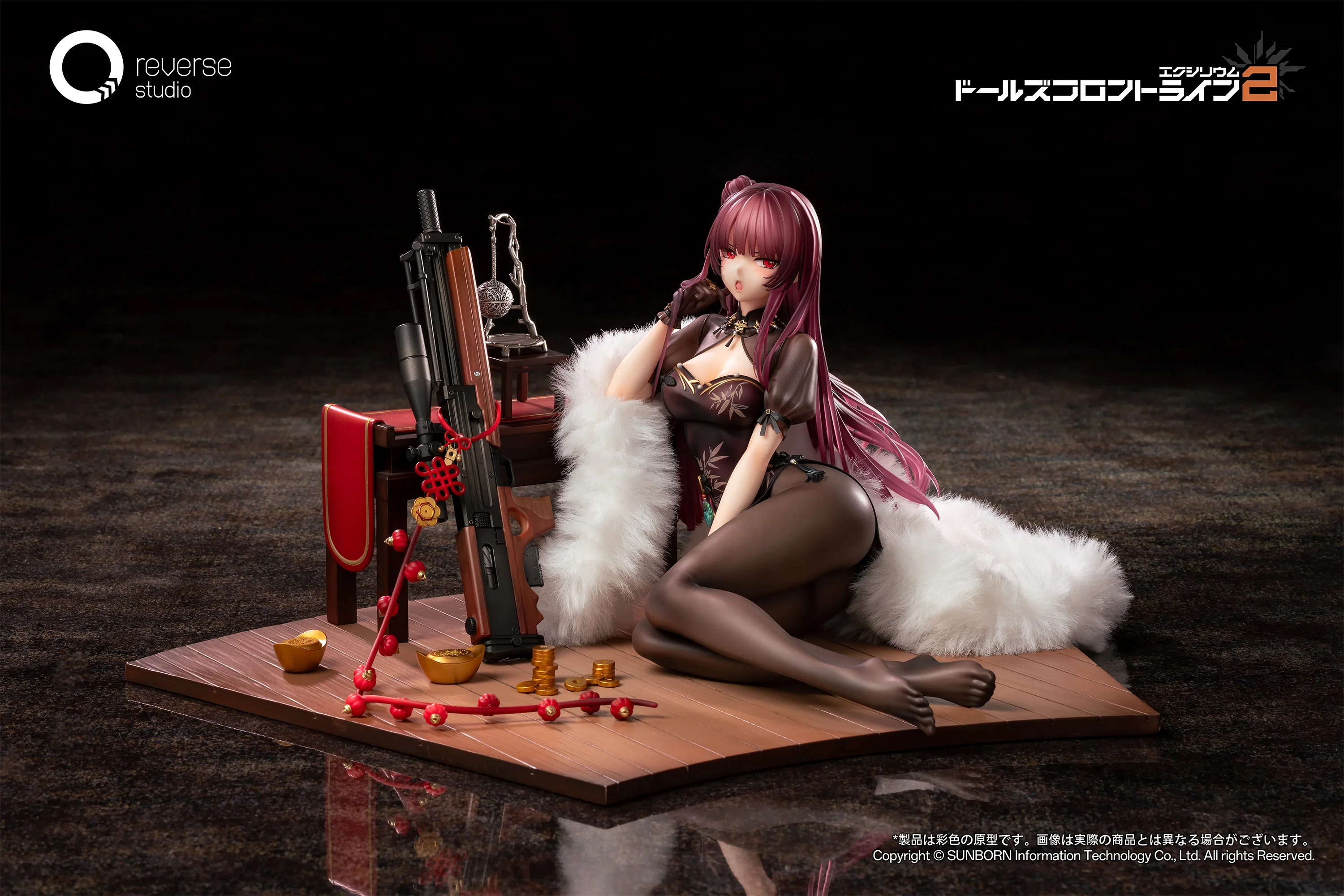 [Pre-order] Girls' Frontline 2: Exilium - Makiatto (Flower Shadow Heavy Ver.) 1/6 Scale Figure Reverse Studio - Image 13