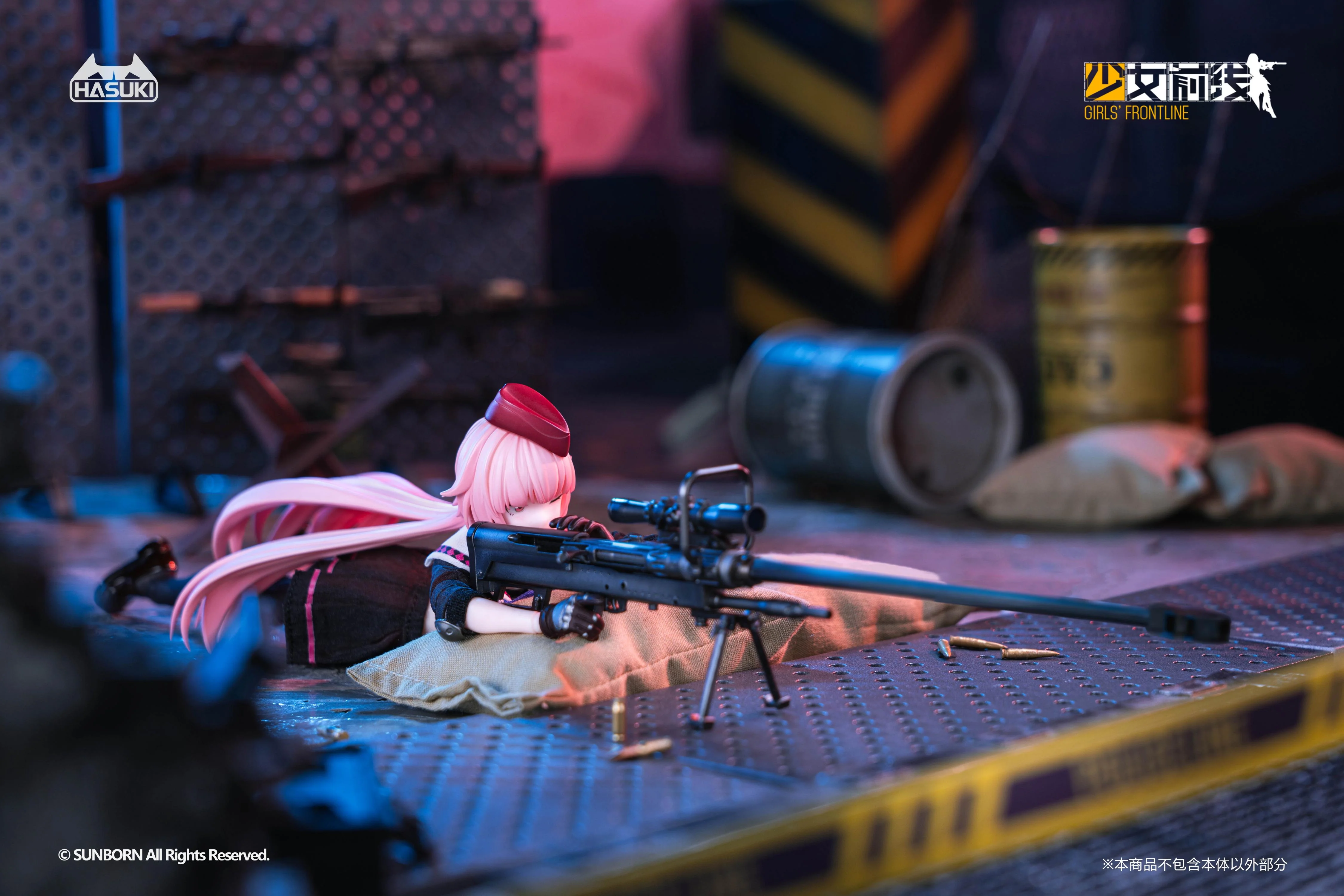 [Pre-order] Girls' Frontline - NTW-20 Pocket Art Series 1/12 Scale Action Figure HASUKI - Image 2