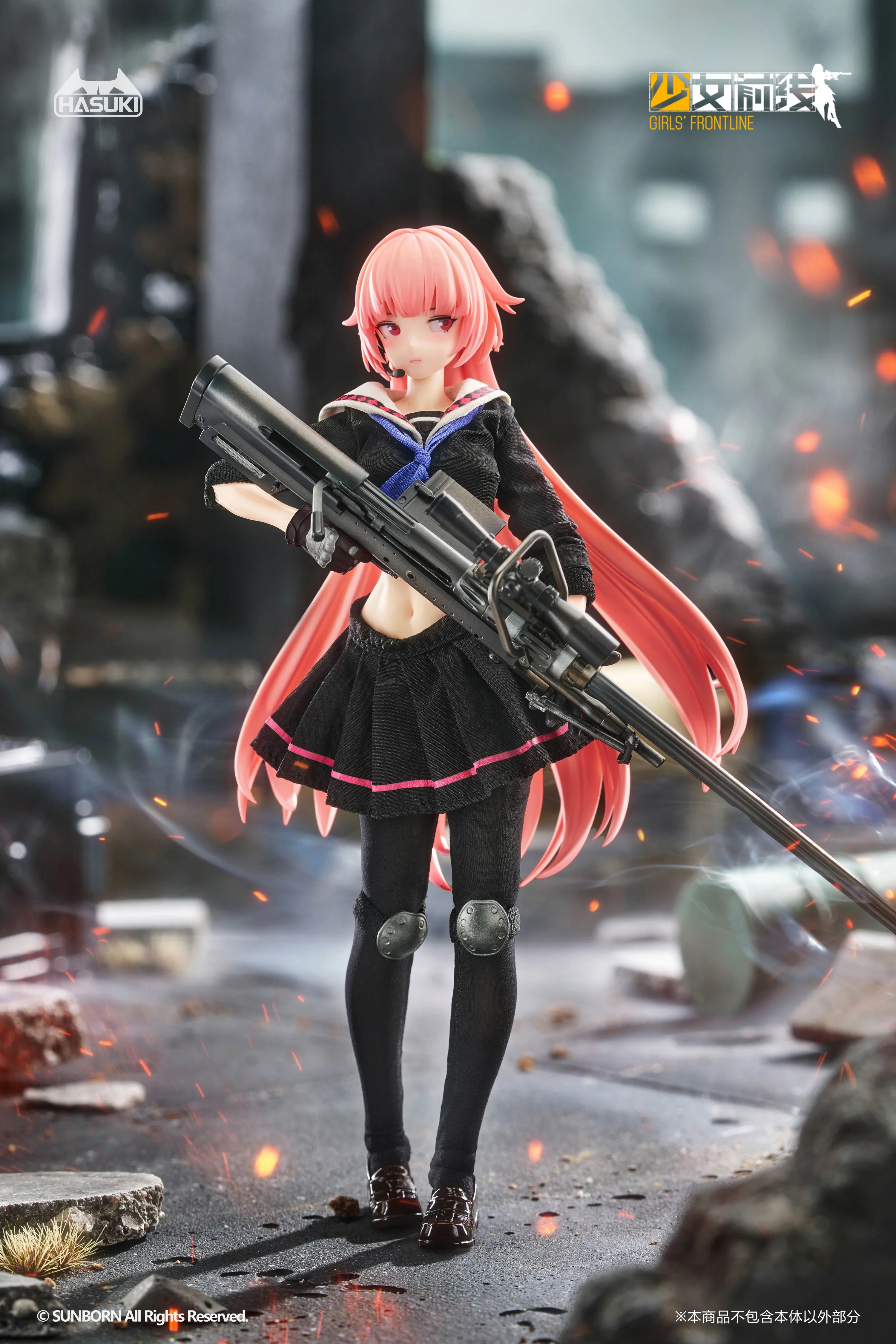 [Pre-order] Girls' Frontline - NTW-20 Pocket Art Series 1/12 Scale Action Figure HASUKI - Image 6