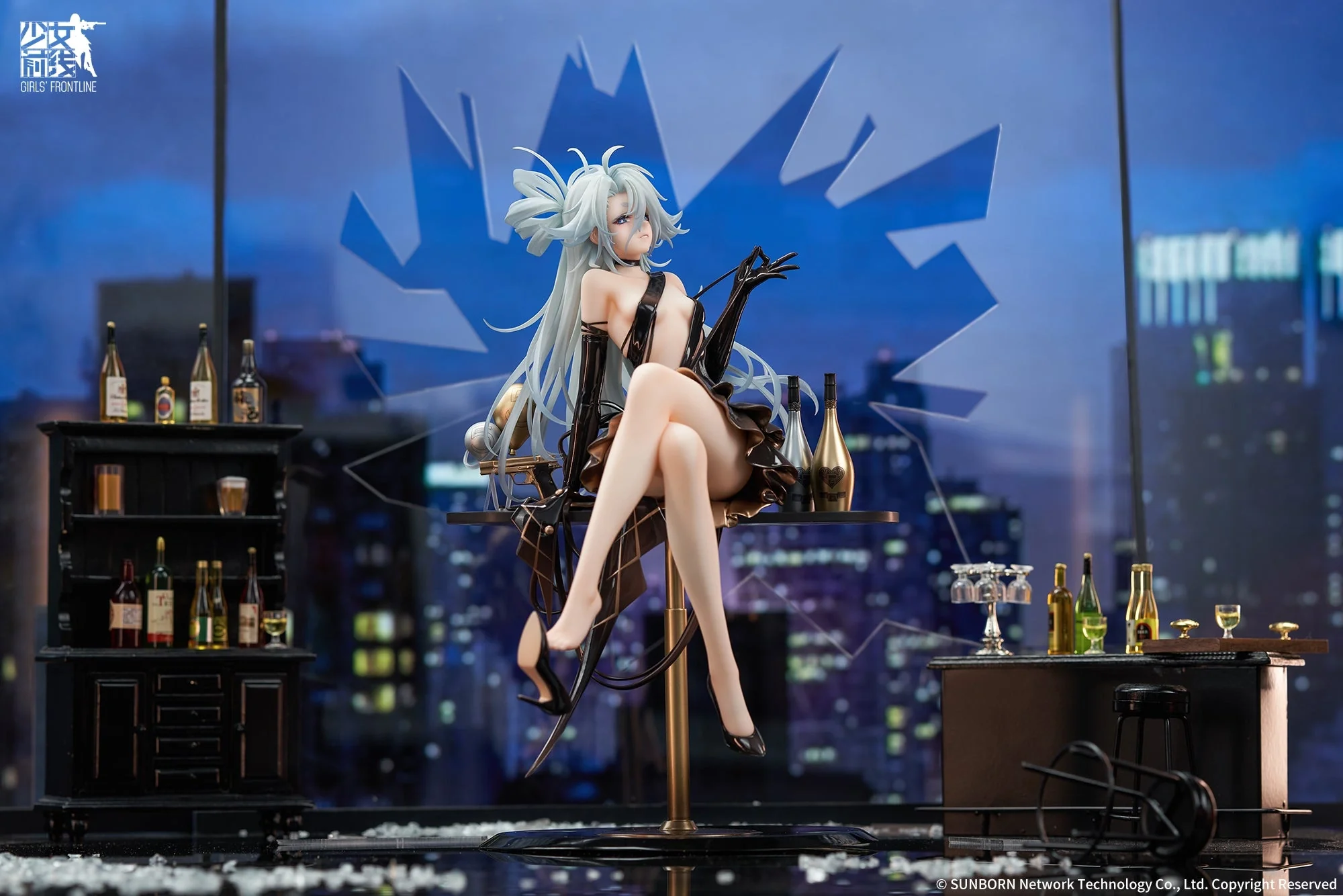 Girls' Frontline - PA-15(Phantom Thief of Champagne Ver.) 1/7 Scale Figure Apex Innovation - Image 13