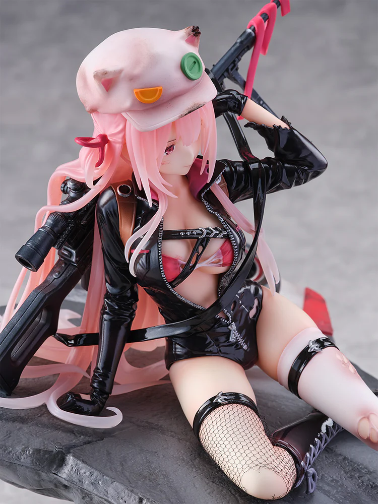 [Pre-order] Girls' Frontline - UKM-2000 with Lightning Speed(Heavy Damage Ver.) 1/7 Scale Figure eStream - Image 3