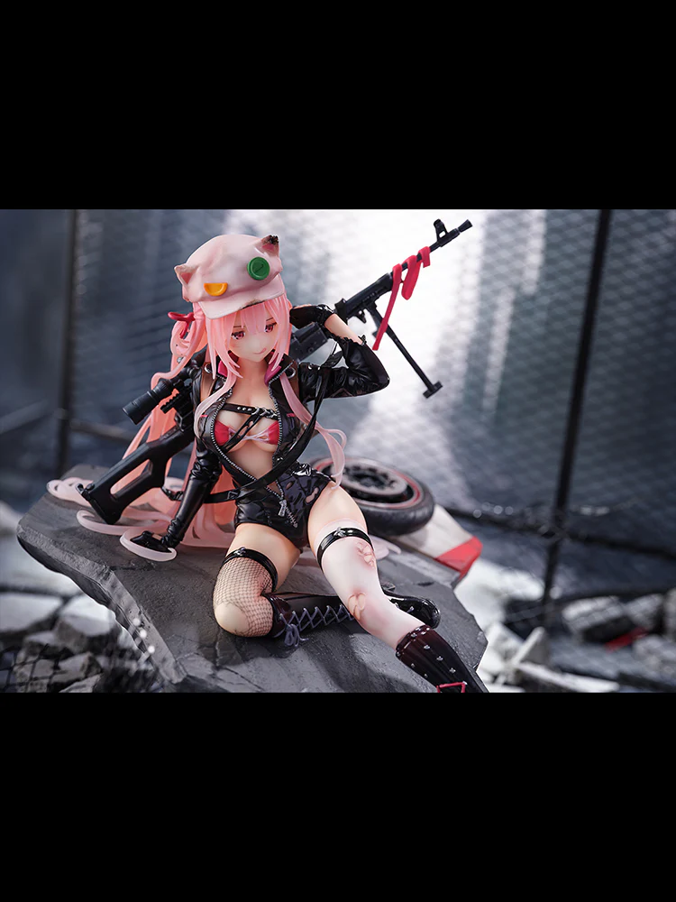 [Pre-order] Girls' Frontline - UKM-2000 with Lightning Speed(Heavy Damage Ver.) 1/7 Scale Figure eStream - Image 6