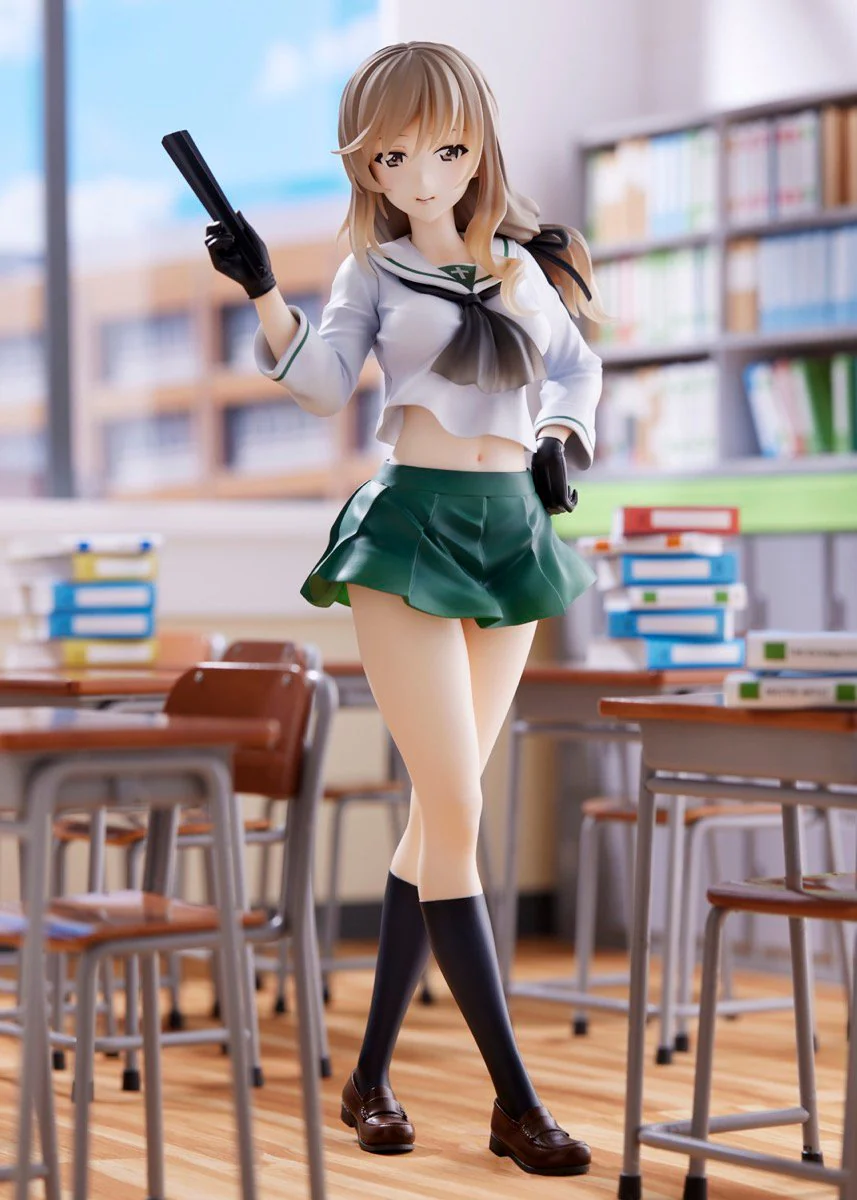 [Pre-order] Girls und Panzer - Shimada Chiyo 1/7 Scale Figure Wave - Image 7