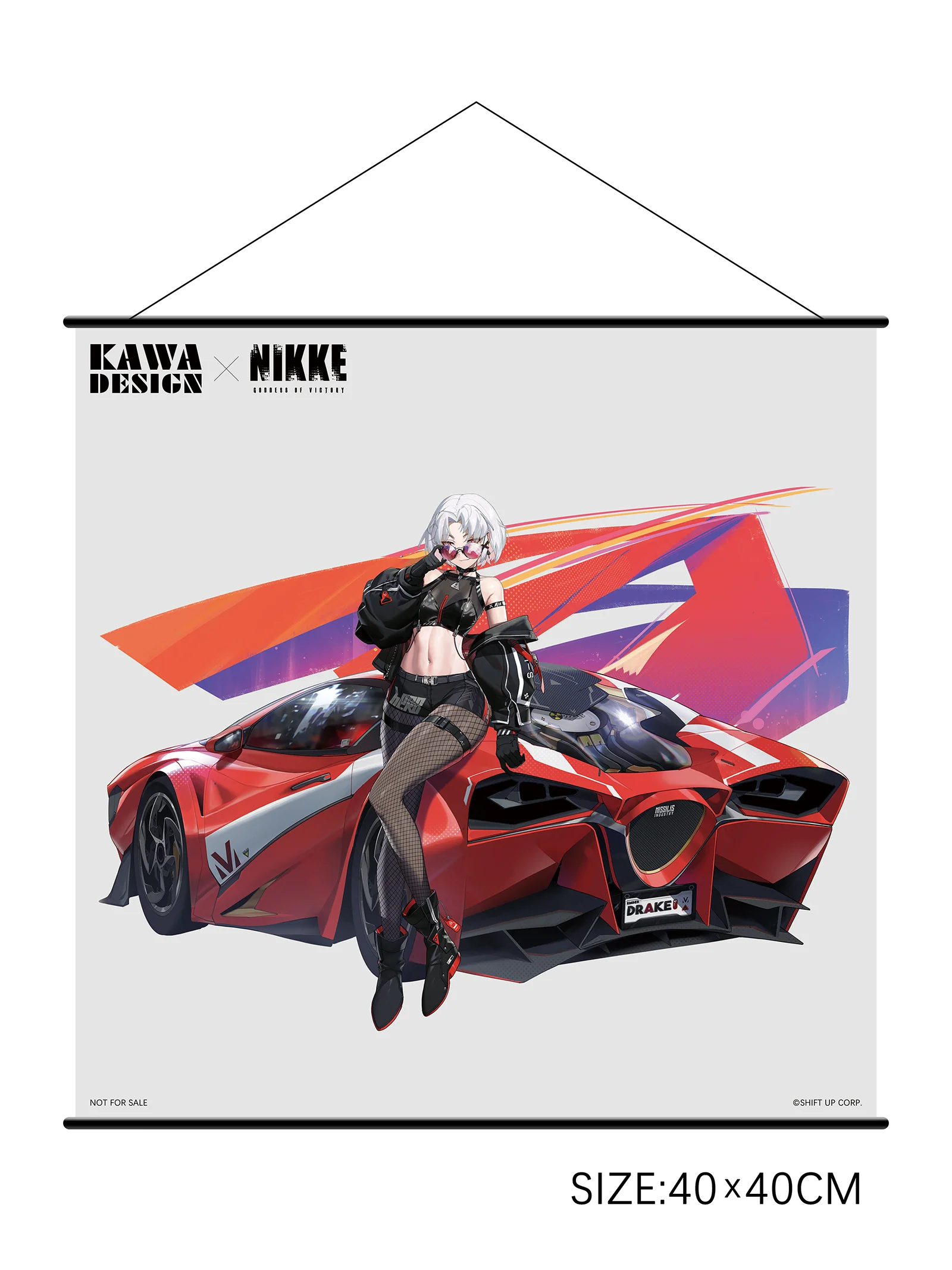 [Pre-order] Goddess of Victory: Nikke - Drake (Villain Racer Ver.) 1/6 Scale Figure KAWA DESIGN - Image 12