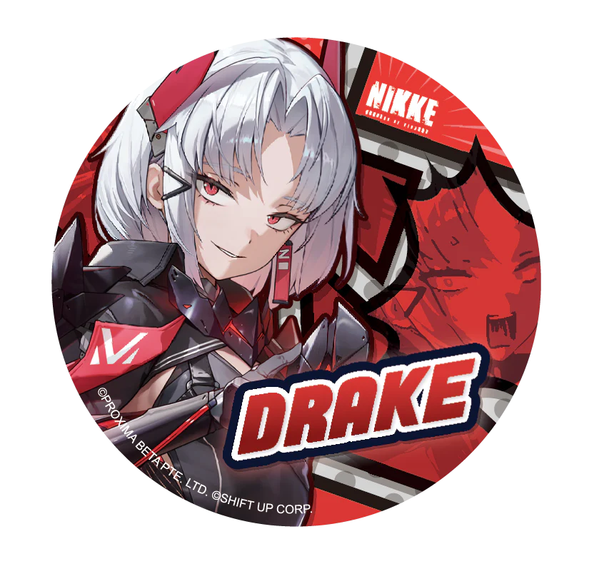 [Pre-order] GODDESS OF VICTORY: NIKKE - Trading Holo Button Badge 2025 Anime Expo Merch - Image 6