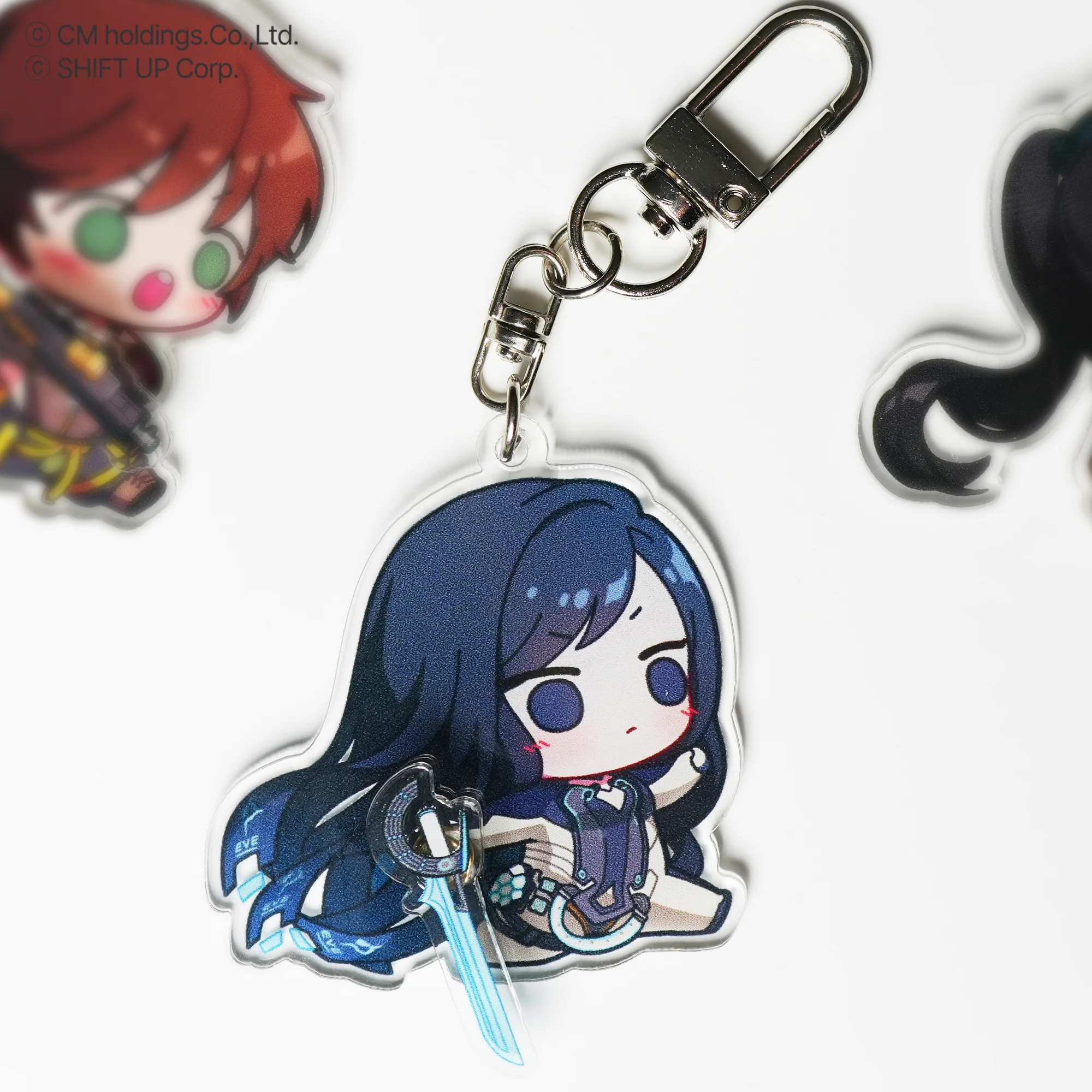 [Pre-order] GODDESS OF VICTORY: NIKKE X Stellar Blade - EVE & Raven & Lily 03 Spin Acrylic Keyring GNF TOYZ - Image 5
