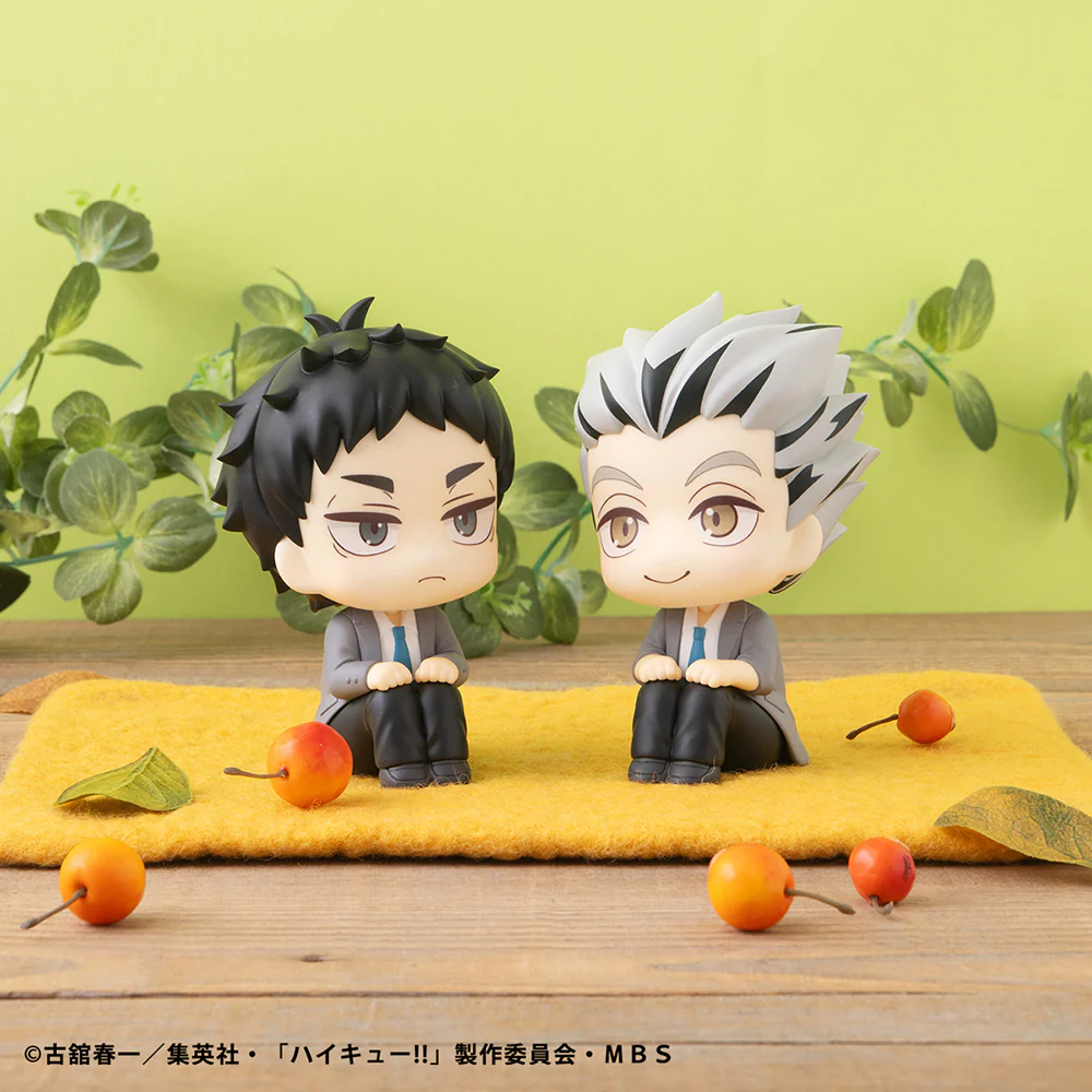 [Pre-order] Haikyu!! - Kotaro Bokuto & Keiji Akaashi Set [with gift] Lookup Mini Figure MegaHouse - Image 2
