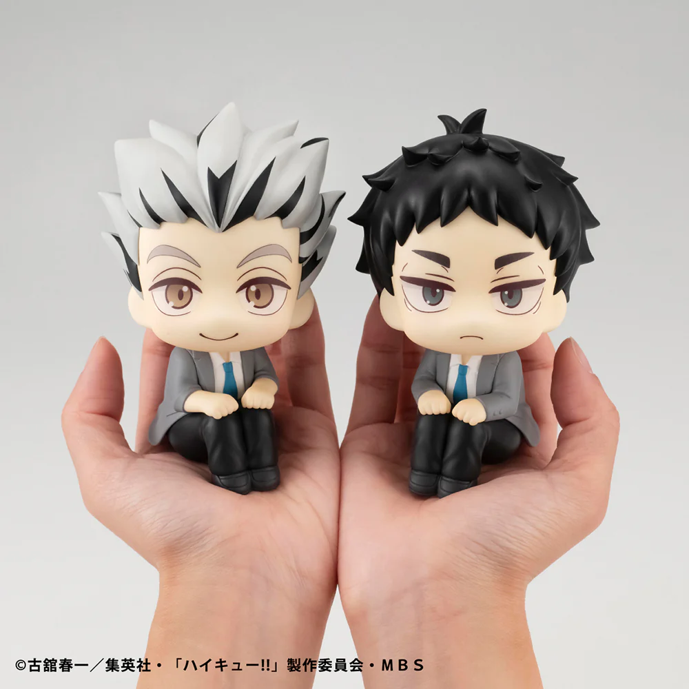 [Pre-order] Haikyu!! - Kotaro Bokuto & Keiji Akaashi Set [with gift] Lookup Mini Figure MegaHouse - Image 3