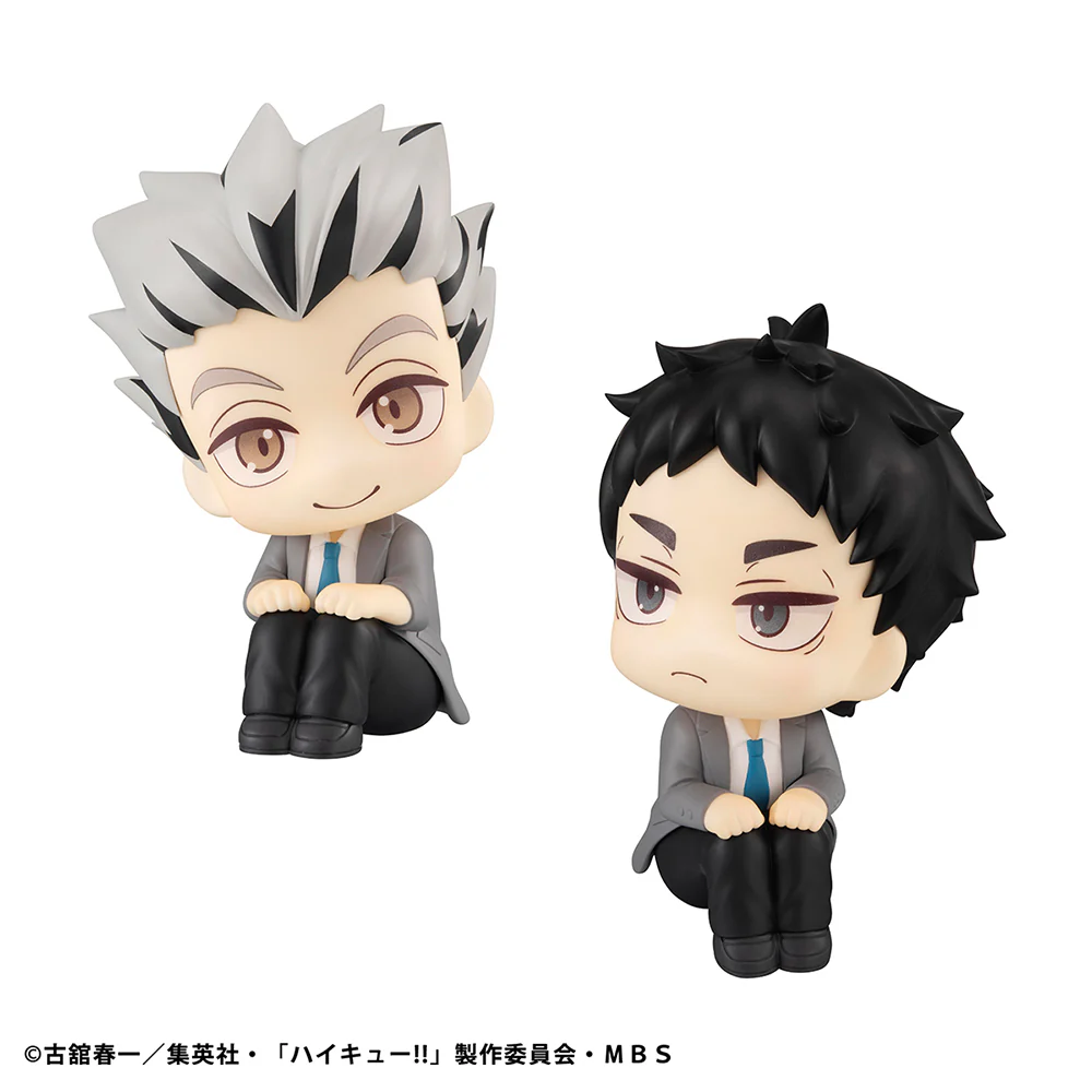 [Pre-order] Haikyu!! - Kotaro Bokuto & Keiji Akaashi Set [with gift] Lookup Mini Figure MegaHouse - Image 6