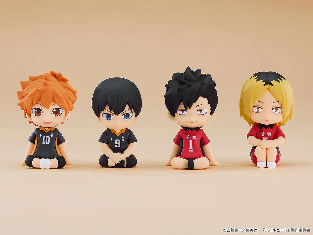 [Pre-order] Haikyu!! - Tetsuro Kuroo & Kenma Kozume & Tobio Kageyama & Shoyo Hinata Rubber Mascot Nendoroid ORANGE ROUGE