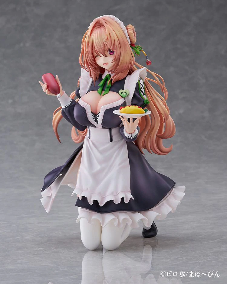 [Pre-order] Hanikami Kanojo - Sano Hiiragi (Maid Maison) 1/6 Scale Figure DMM Factory - Image 5