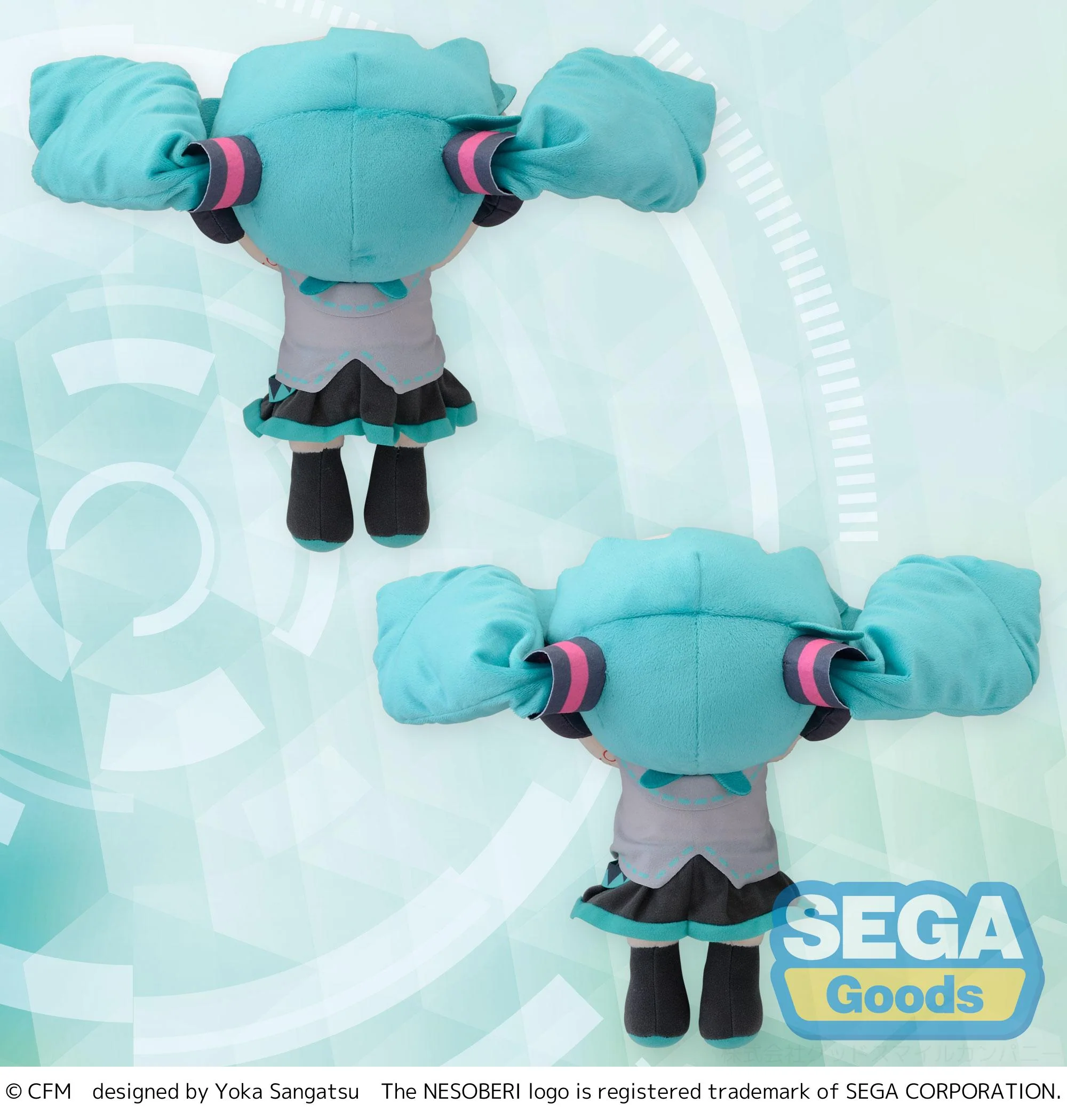 [Pre-order] Hatsune Miku - fuwa petit (Lay-Down) Plushie SEGA - Image 3
