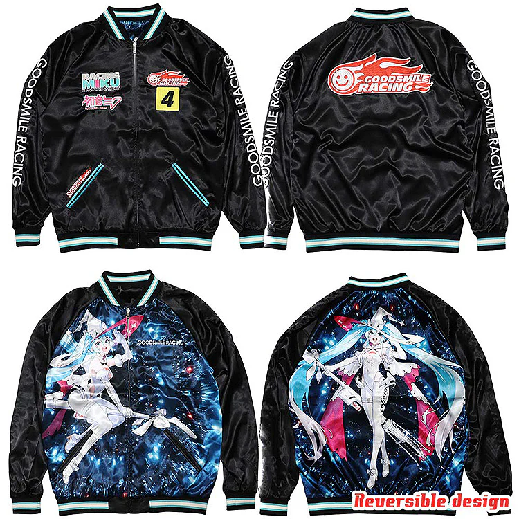 [Pre-order] Hatsune Miku - GSR Racing Miku Souvenir Jacket 2024 Model 16 Directions
