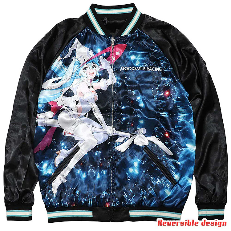 [Pre-order] Hatsune Miku - GSR Racing Miku Souvenir Jacket 2024 Model 16 Directions - Image 3