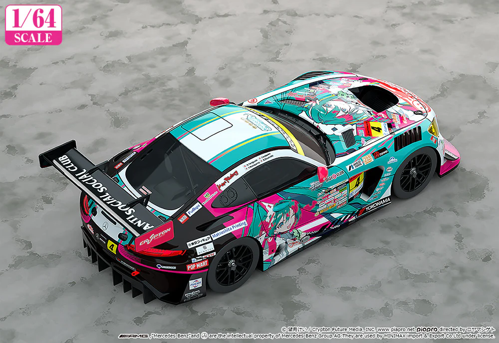 [Pre-order] Hatsune Miku - Hatsune Miku AMG 1/64 Car (2025 Presentation Ver.) GOODSMILE RACING - Image 3