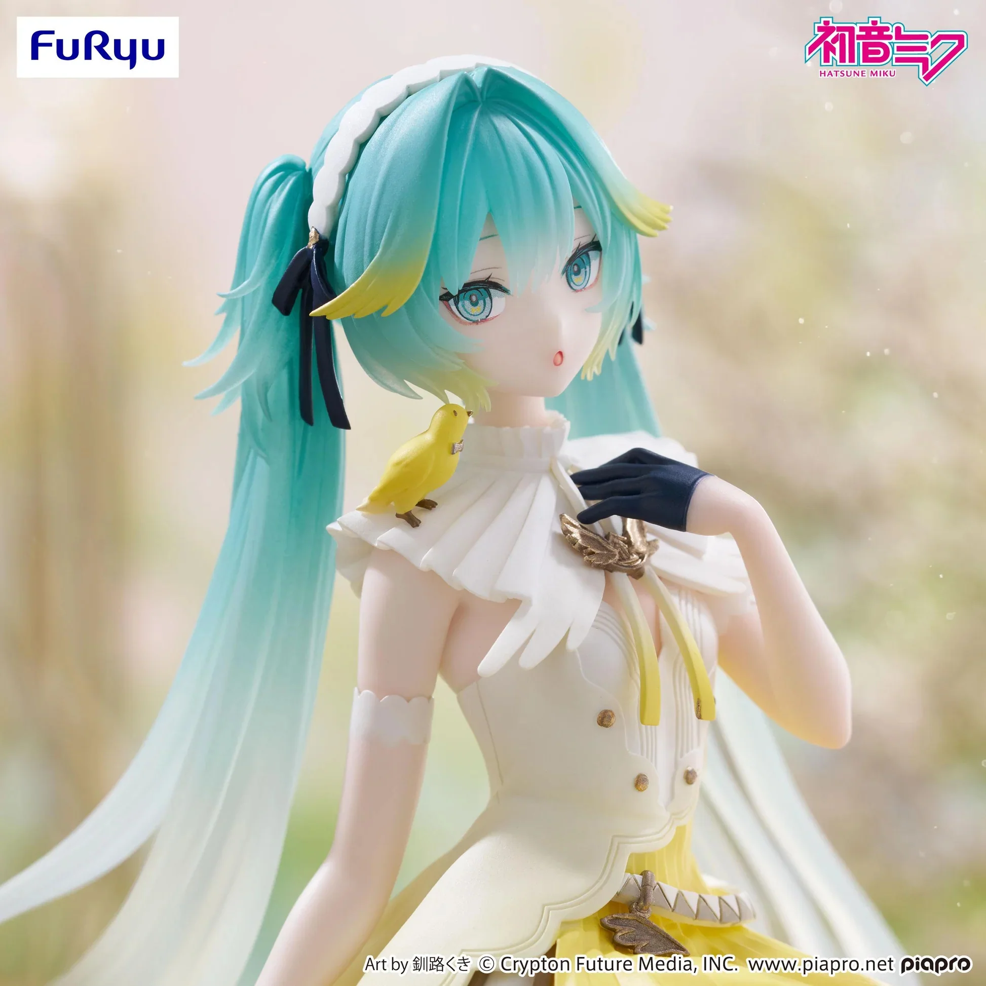 [Pre-order] Hatsune Miku - Hatsune Miku (Canary Bird Ver.) Noodle Stopper Figure FuRyu Corporation - Image 2