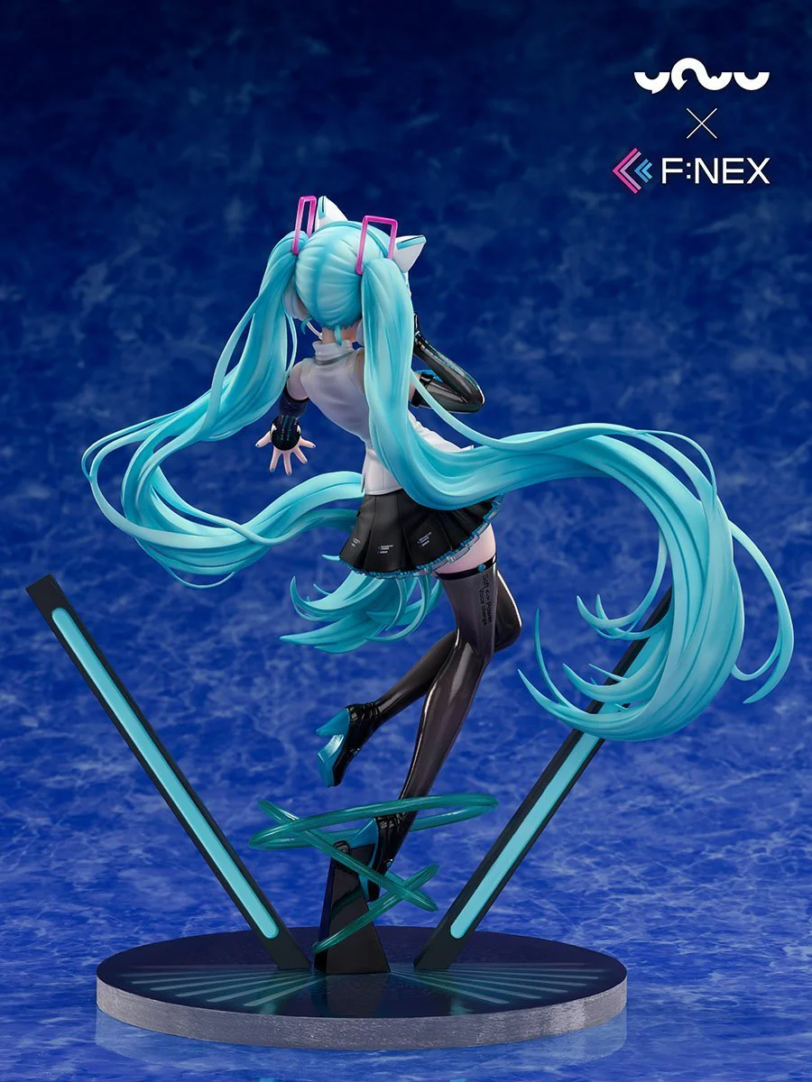 [Pre-order] HATSUNE MIKU - HATSUNE MIKU CAT EAR HEADPHONE Ver. 1/7 Scale Figure [YOWUxF:NEX] - Image 7