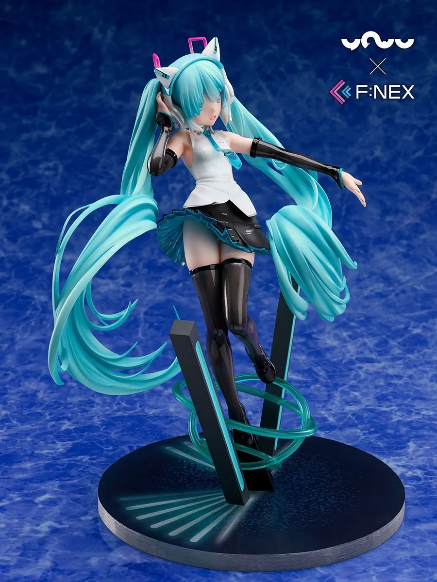 [Pre-order] HATSUNE MIKU - HATSUNE MIKU CAT EAR HEADPHONE Ver. 1/7 Scale Figure [YOWUxF:NEX] - Image 8