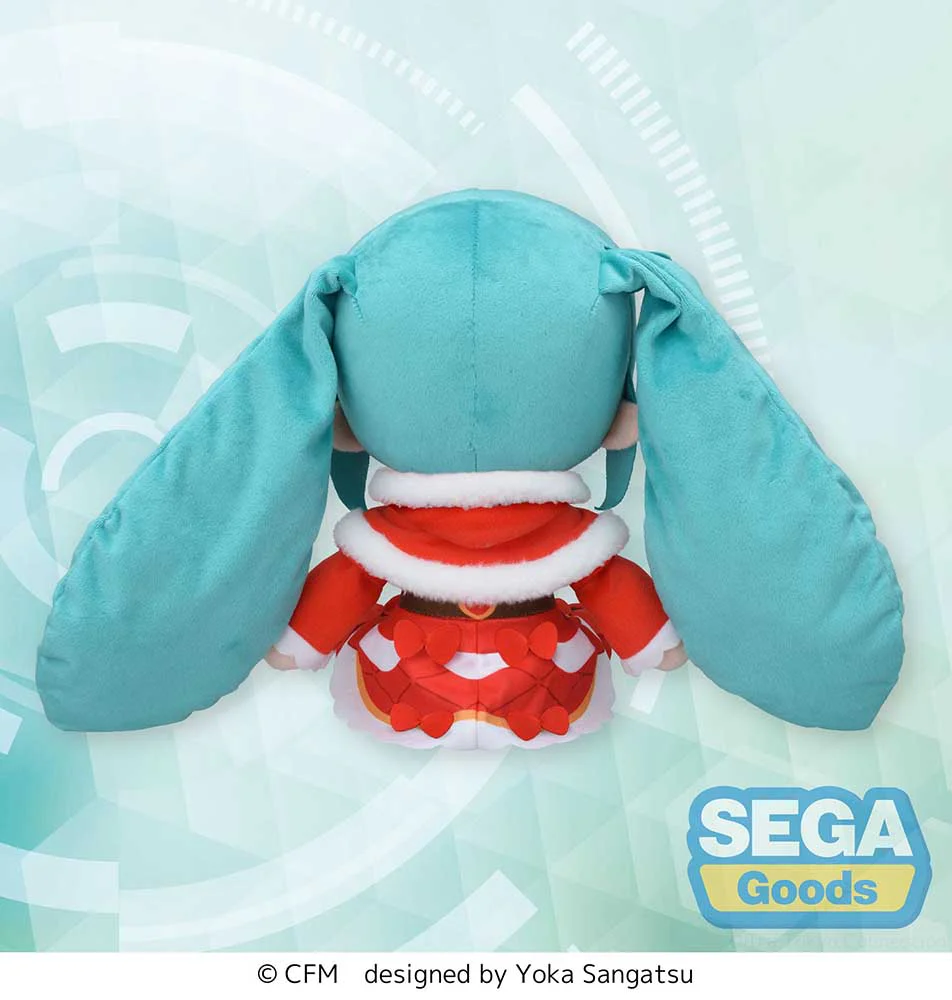 [Pre-order] Hatsune Miku -  Hatsune Miku (Christmas 2024 Ver.) L Plushie SEGA - Image 3