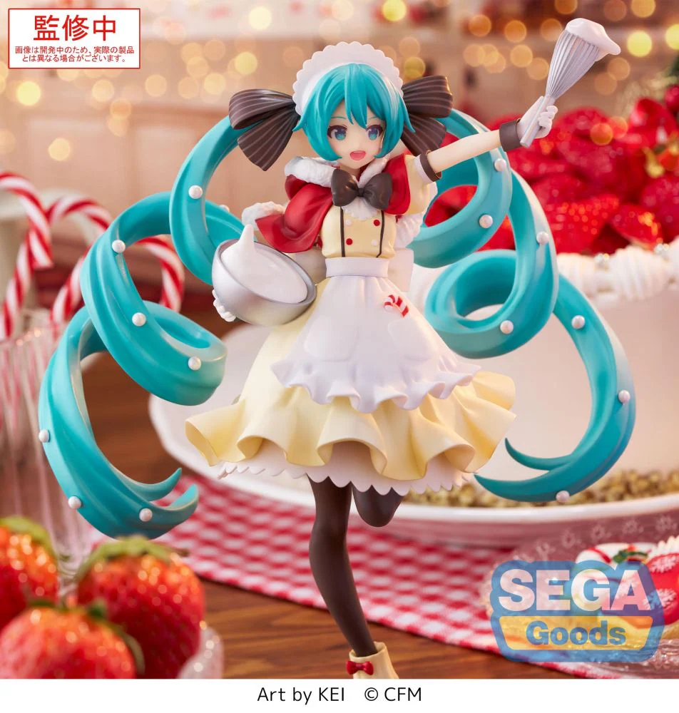 [Pre-order] Hatsune Miku - Hatsune Miku (Christmas 2025 Ver) Luminasta Prize Figure SEGA - Image 3