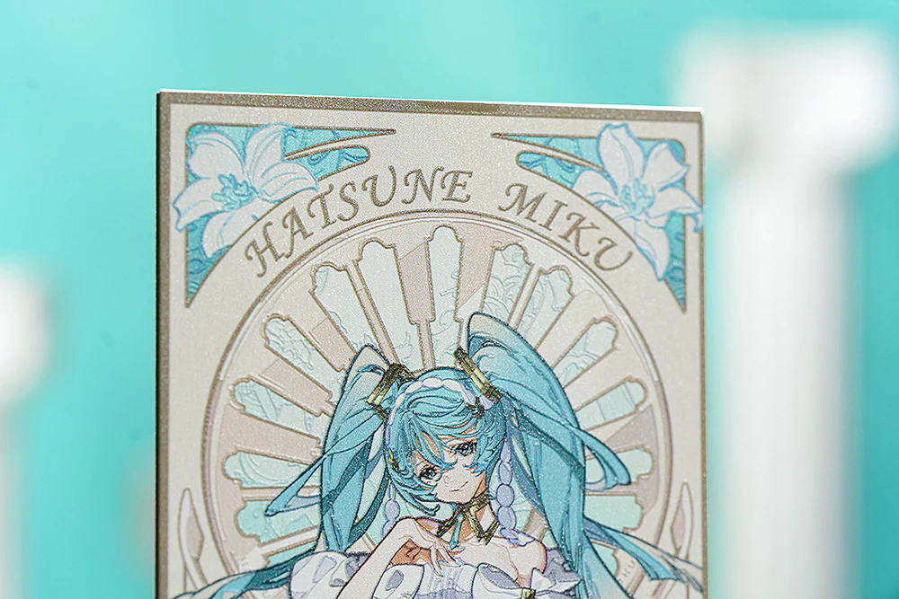 [Pre-order] Hatsune Miku - Hatsune Miku feat. Yoneyama Mai Series Wood Postcard Good Smile Company - Image 4