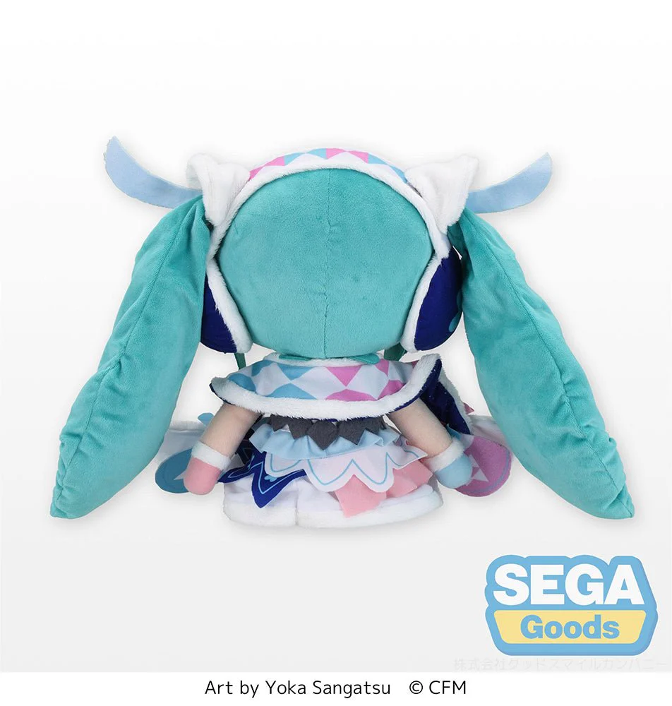 [Pre-order] Hatsune Miku - Hatsune Miku ( Magical Mirai 2020 Winter Festival L ver. ) Fluffy Plush SEGA - Image 4