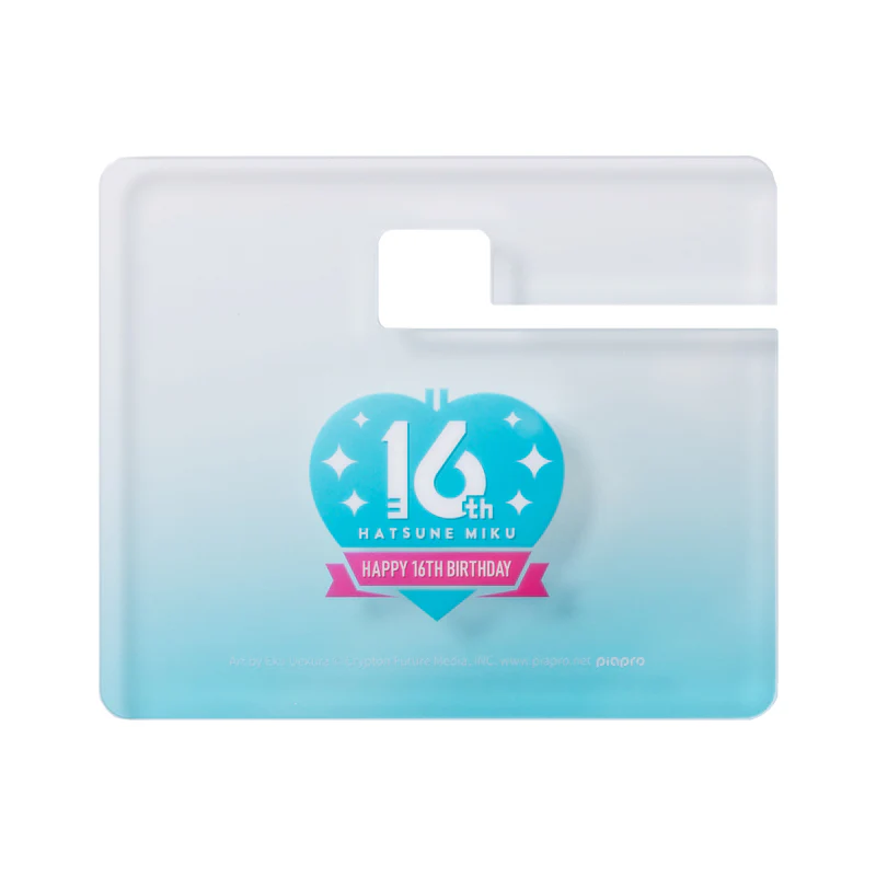 [Pre-order] Hatsune Miku - Hatsune Miku (Moeyu 16th Anniversary) Acrylic Phone Holder Moeyu - Image 7