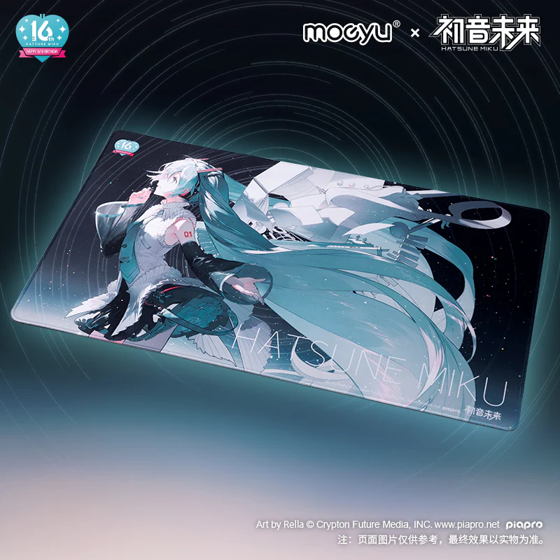 Hatsune Miku - Hatsune Miku (Moeyu 16th Anniversary Ver.) Mouse Pad Moeyu