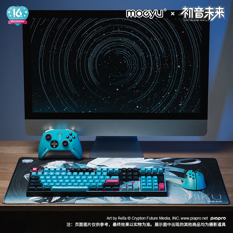 Hatsune Miku - Hatsune Miku (Moeyu 16th Anniversary Ver.) Mouse Pad Moeyu - Image 6