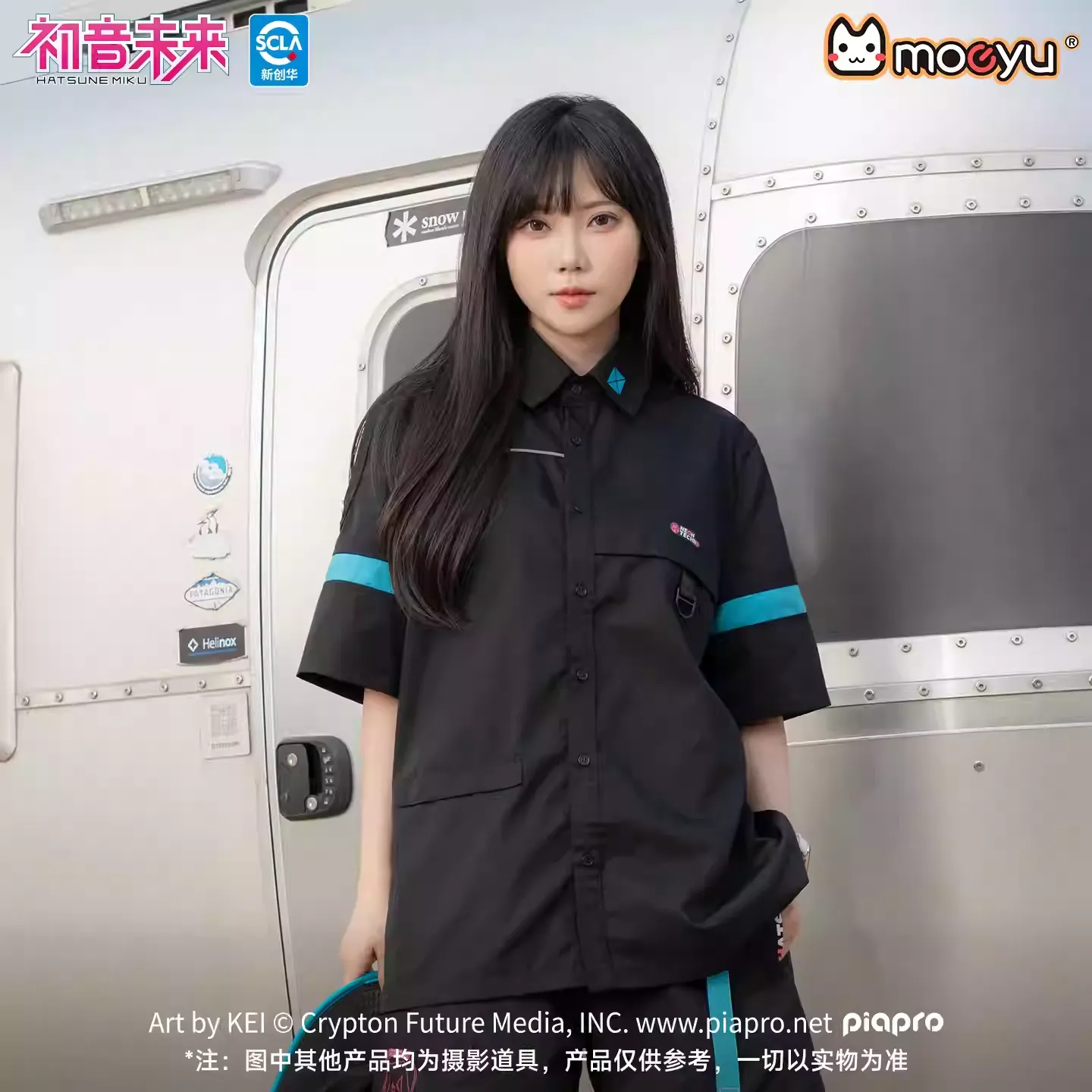 [Pre-order] Hatsune Miku - Hatsune Miku Neon Techno Series Shirt Moeyu - Image 4