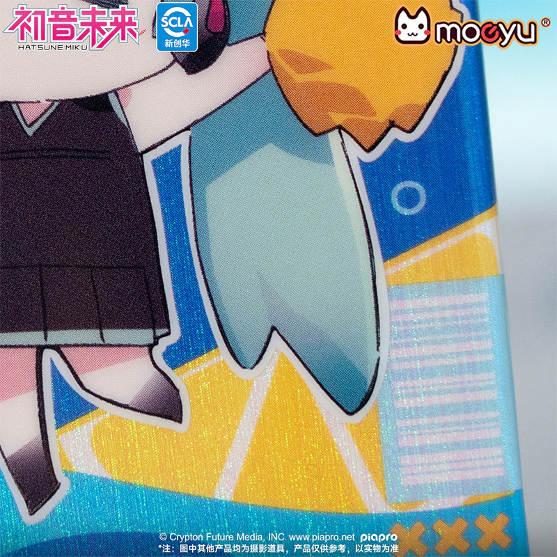 [Pre-order] Hatsune Miku - Hatsune Miku Running Series Square Badge Moeyu - Image 3