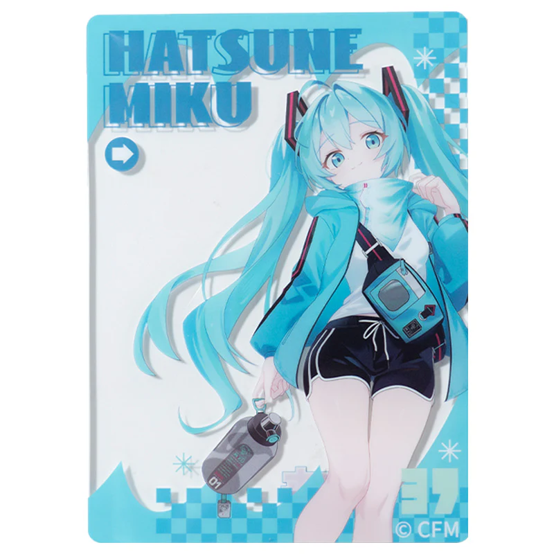 [Pre-order] Hatsune Miku - Hatsune Miku Running Series Transparent Card Moeyu - Image 6